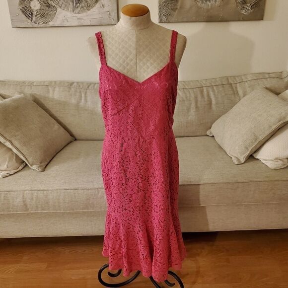 Chelsea28 Sleeveless Lace Fit & Flare Dress - Picture 4 of 13